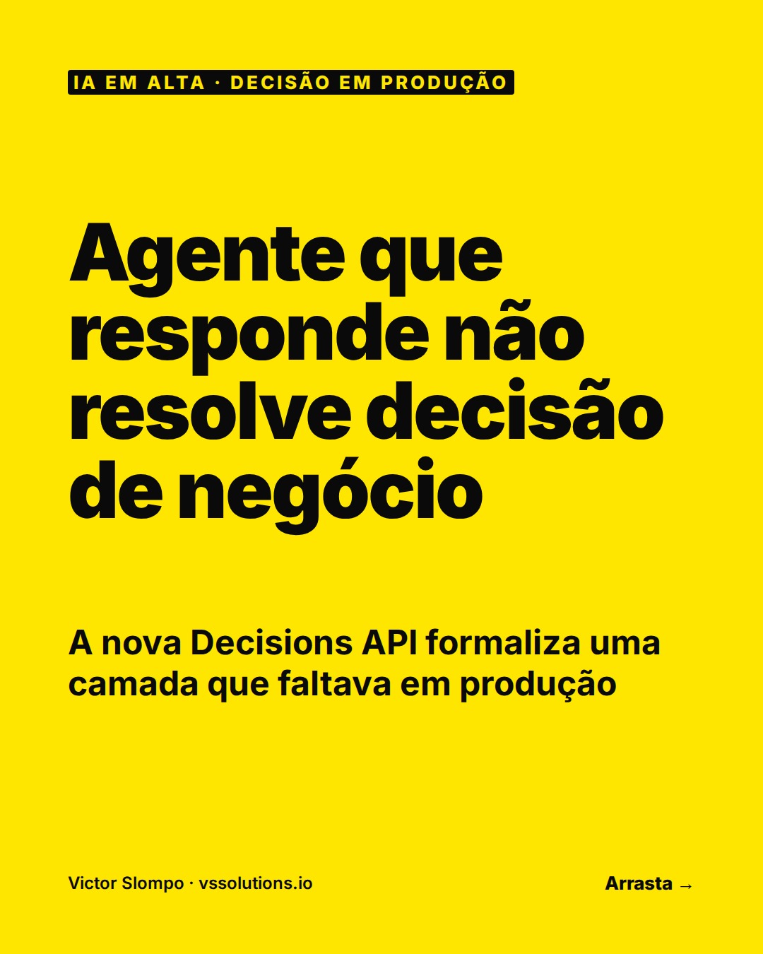 An agent that answers doesn’t solve business decisions