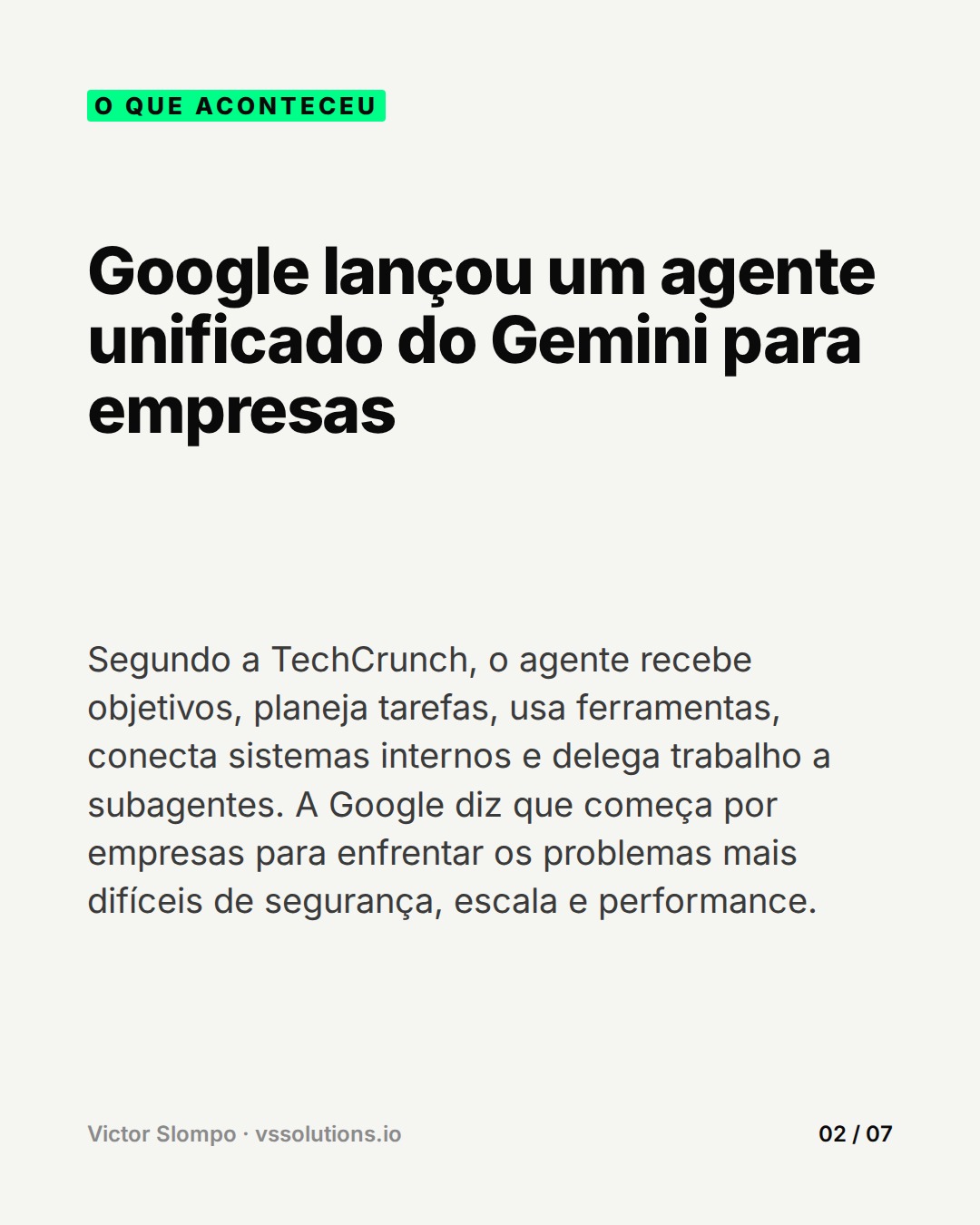 Google brings agents to Gemini with a focus on businesses (slide 2)
