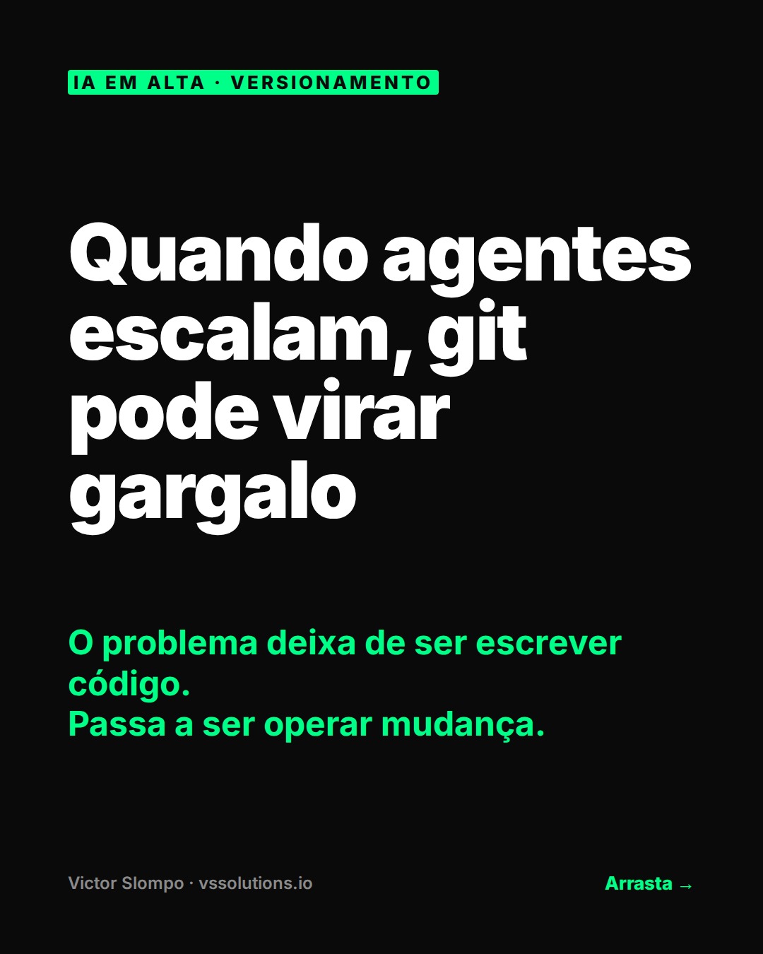When agents scale, git can become a bottleneck
