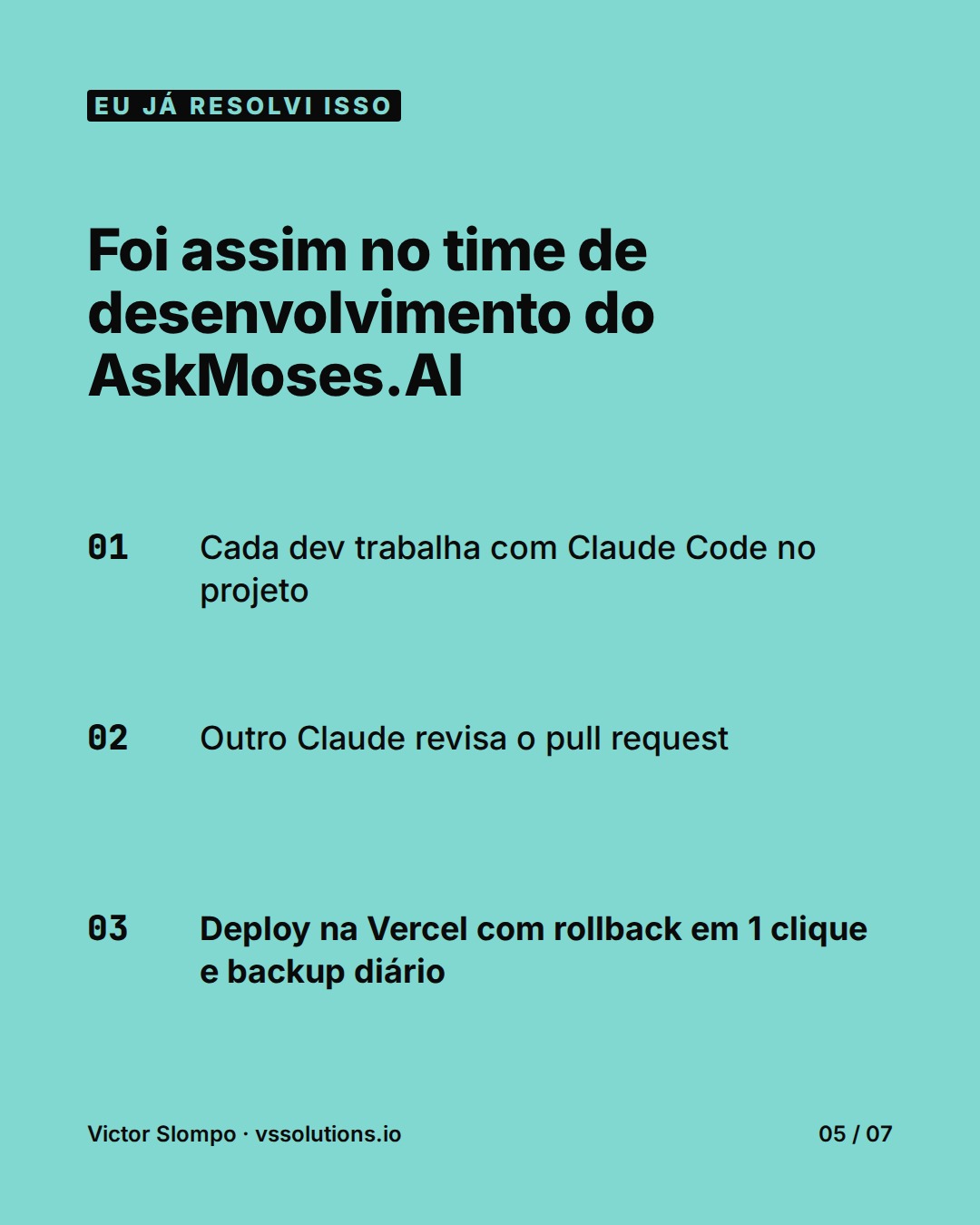 The gain does not come from the agent alone (slide 5)