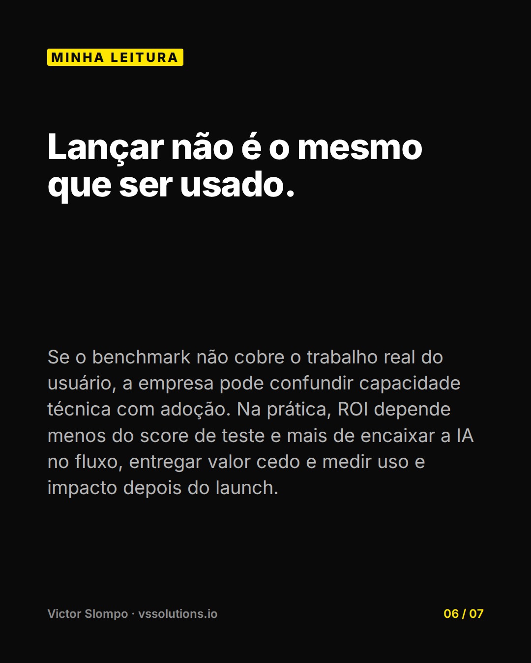 90% of real work still escapes benchmarks (slide 6)