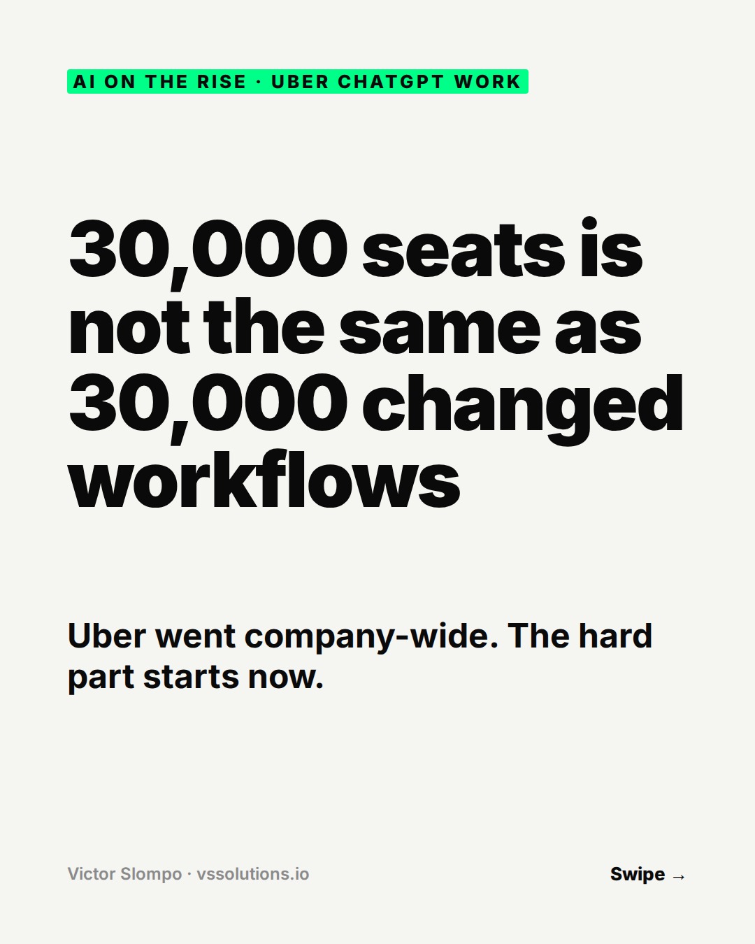 30,000 seats is not the same as 30,000 changed workflows