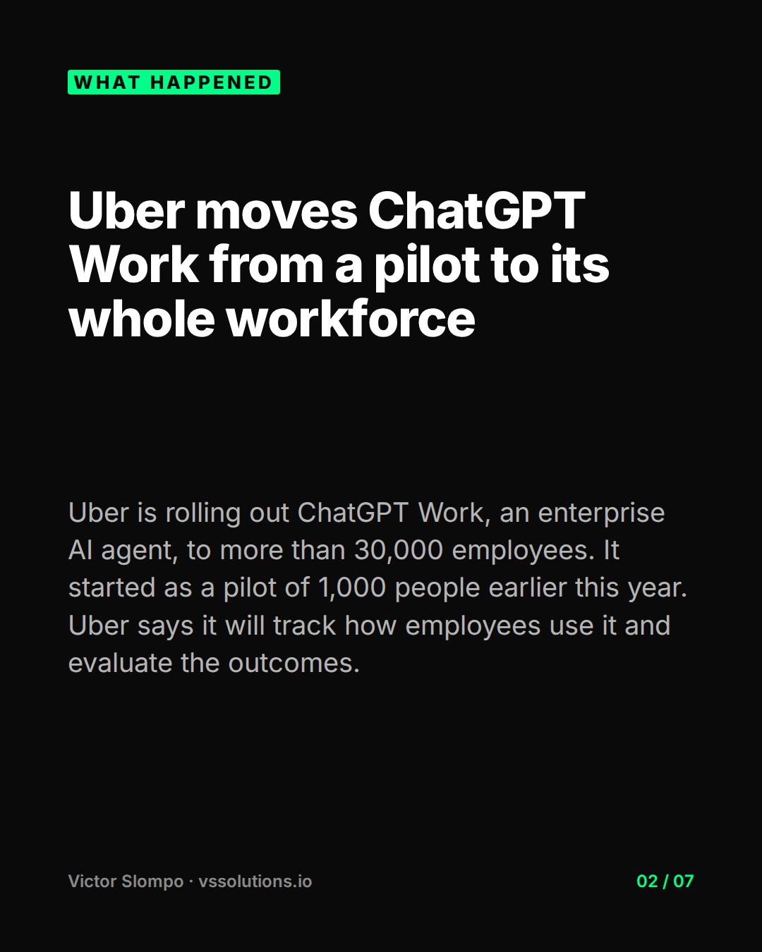 30,000 seats is not the same as 30,000 changed workflows (slide 2)