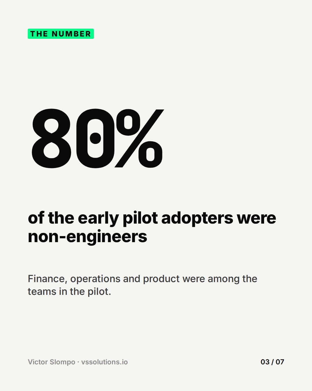 30,000 seats is not the same as 30,000 changed workflows (slide 3)