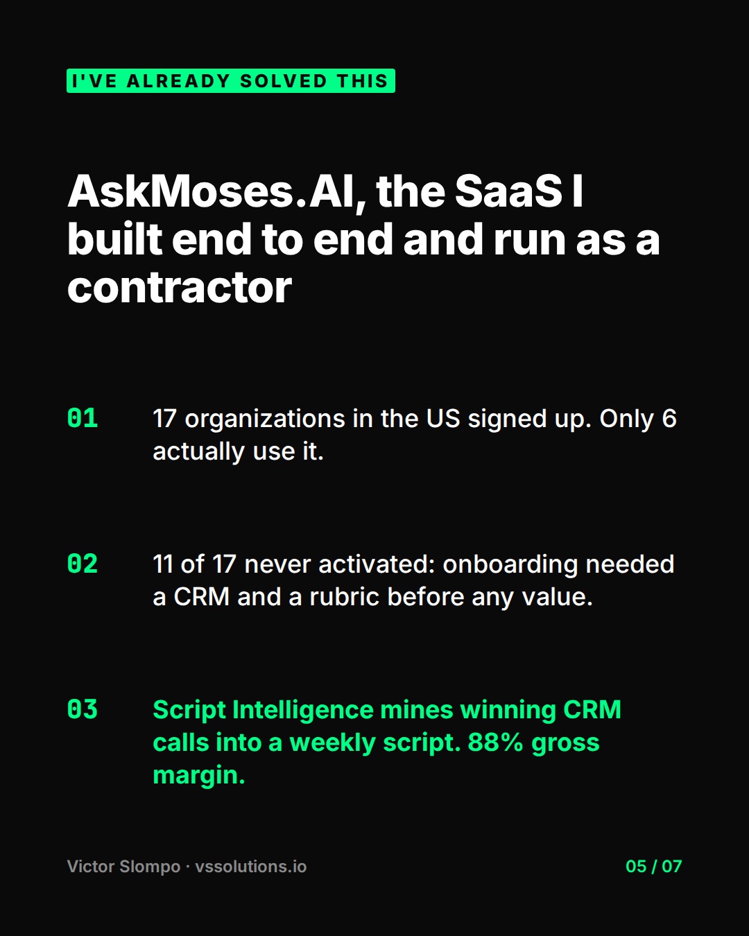 Spending on AI is easy. Knowing what it bought is not. (slide 5)