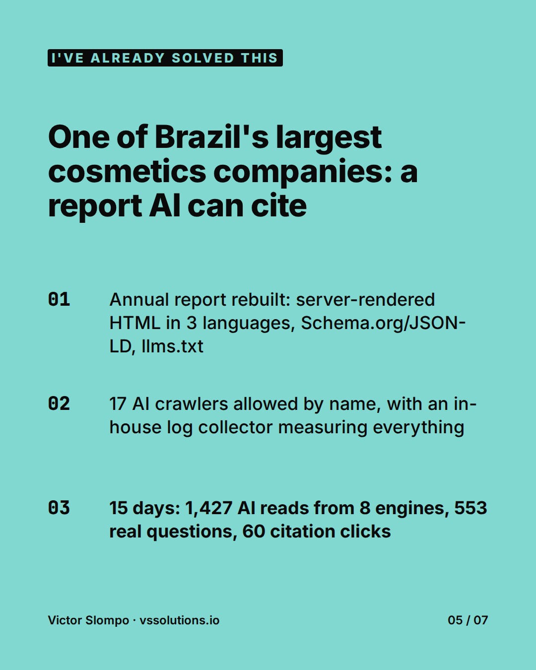 AI quotes your market's numbers. Who checks the source? (slide 5)
