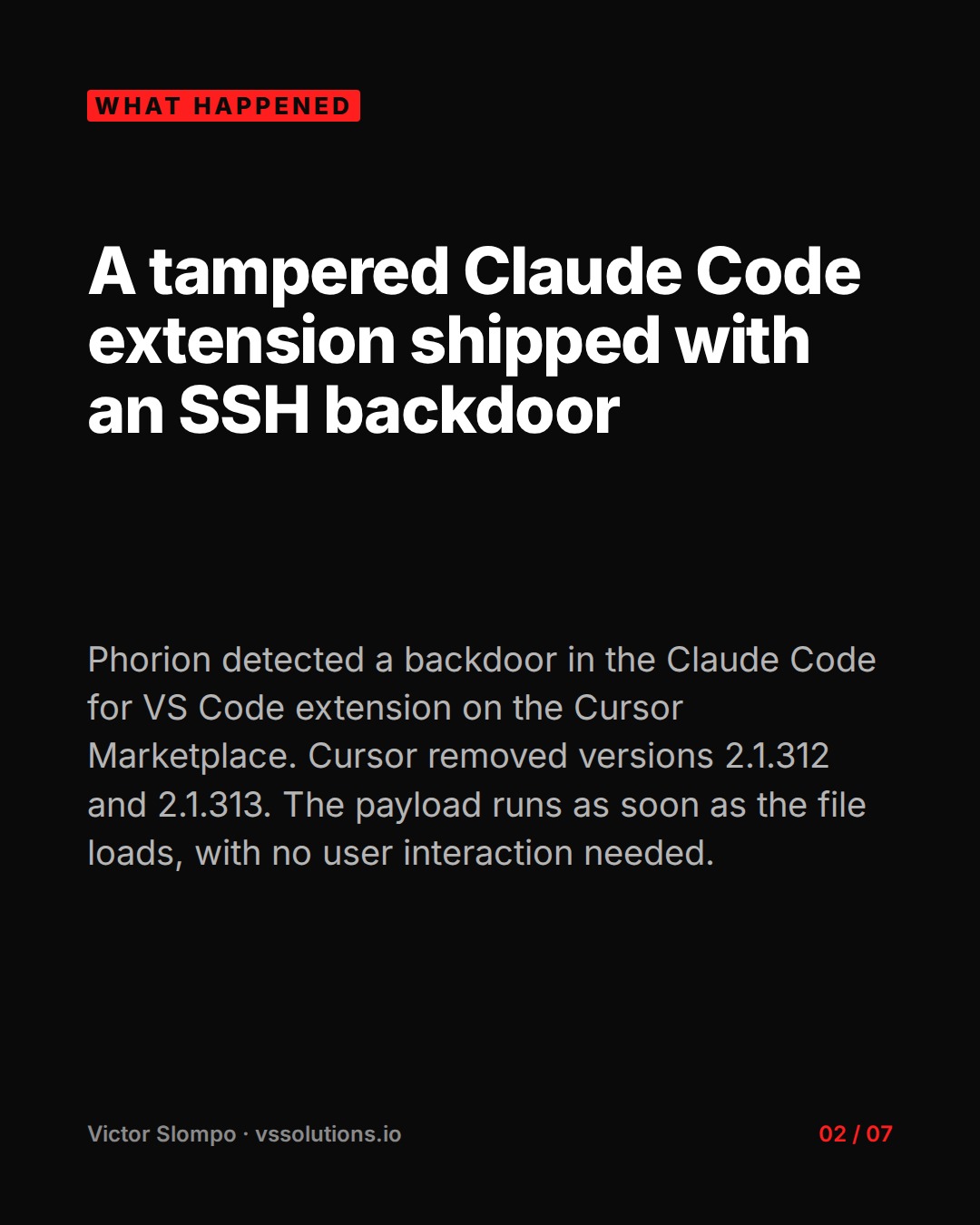 Your coding agent is only as safe as its extensions (slide 2)