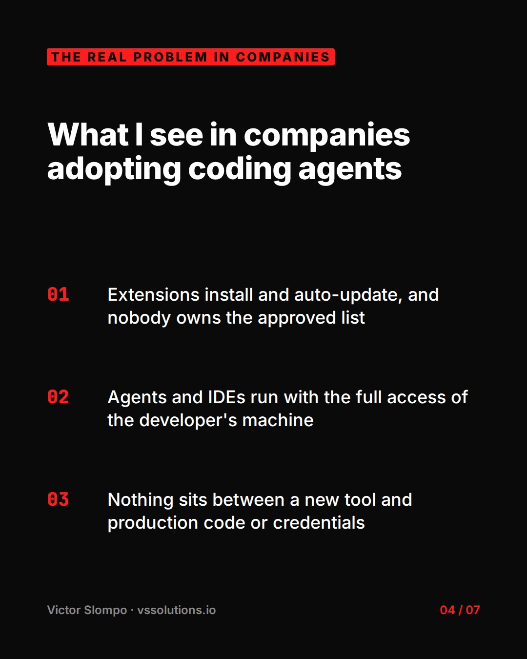 Your coding agent is only as safe as its extensions (slide 4)